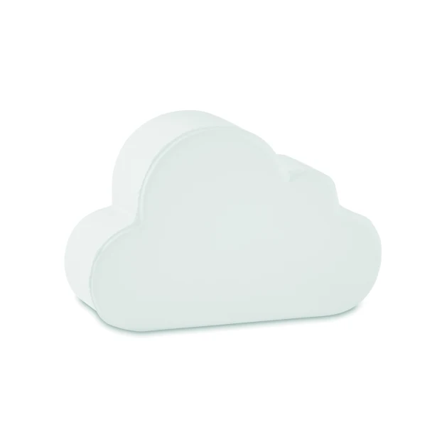 Cloudy antystres z logo, chmurka PU 8x5x2,5 cm