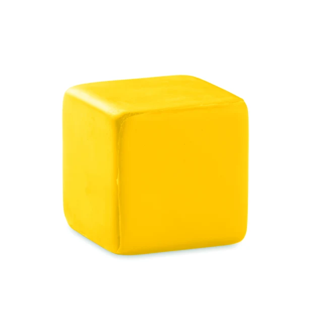 Squarax antystres reklamowy PU kostka 4,5 cm