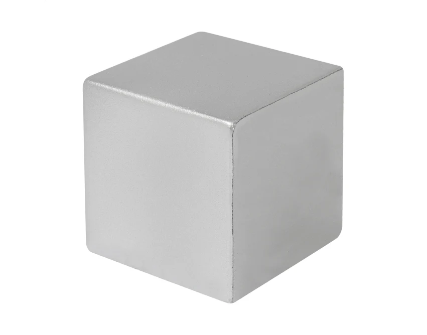 Cubix Shine antystres reklamowy metaliczny 45 mm