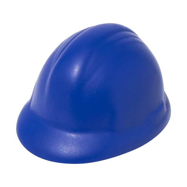 Antystres kask z pianki PU z logo, 86×72×46 mm