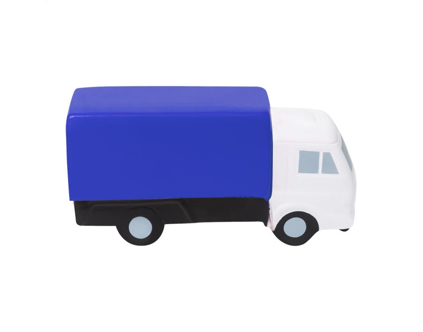 Antystres reklamowy ciężarówka pianka PU 105×51×38 mm