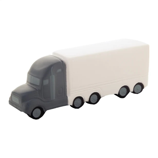 Antystres reklamowy ciężarówka z pianki PU 123×42 mm