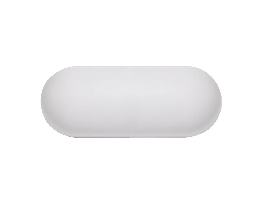 Biały antystres reklamowy kapsułka PU 105×41 mm
