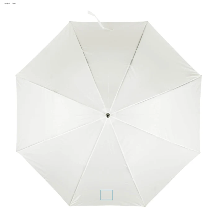 Schemat znakowania dla DTF - C1 na gadżecie: Parasol SUNNY reklamowy z logo 103 cm biały