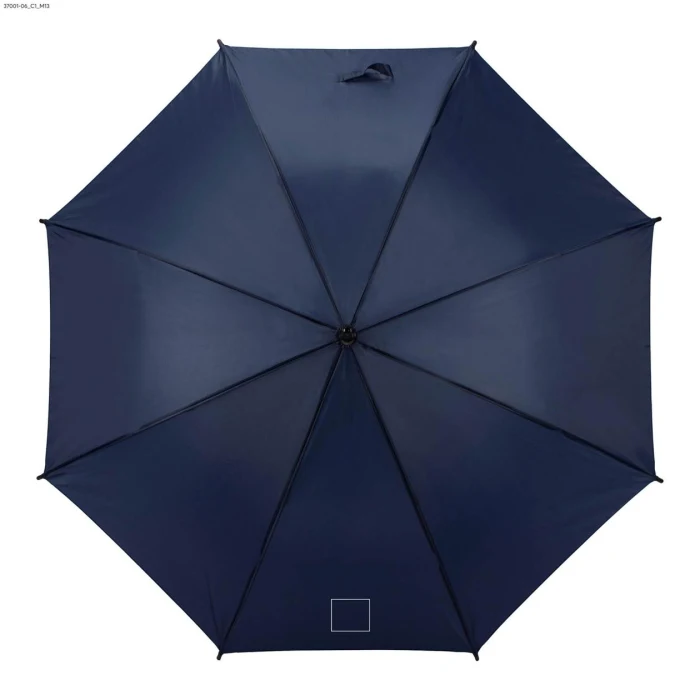 Schemat znakowania dla DTF - C1 na gadżecie: STICK parasol automatyczny 103 cm z drewnianą rączką