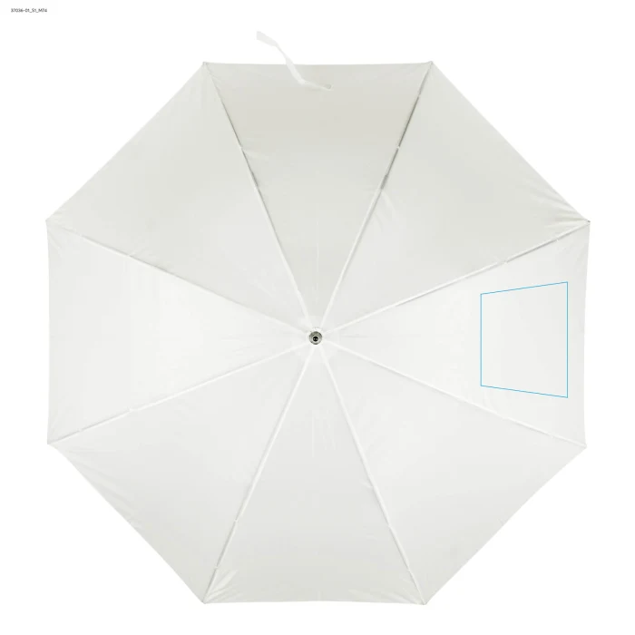 Schemat znakowania dla Sitodruk - S1 na gadżecie: Parasol SUNNY reklamowy z logo 103 cm biały