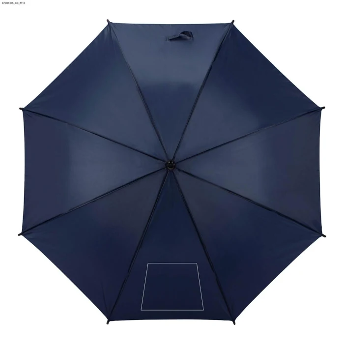 Schemat znakowania dla DTF - C3 na gadżecie: STICK parasol automatyczny 103 cm z drewnianą rączką