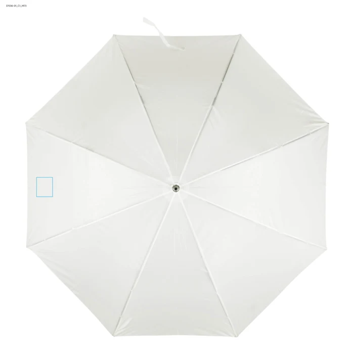 Schemat znakowania dla DTF - C1 na gadżecie: Parasol SUNNY reklamowy z logo 103 cm biały