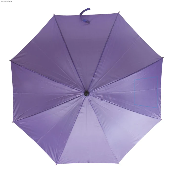 Schemat znakowania dla Sitodruk - S1 na gadżecie: Parasol automatyczny męski STICK, poliester 190T