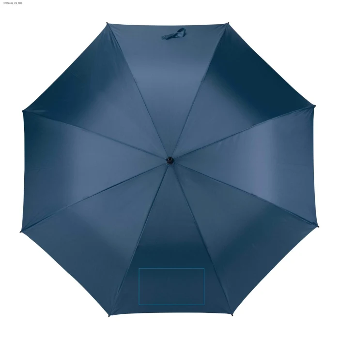 Schemat znakowania dla DTF - C3 na gadżecie: Parasol BETILLA automatyczny premium 120 cm granatowy