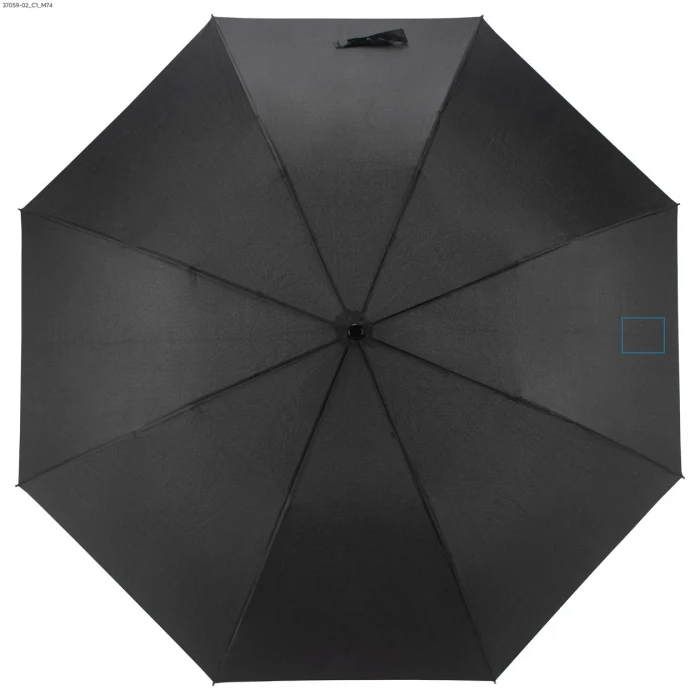 Schemat znakowania dla DTF - C1 na gadżecie: FANTO parasol reklamowy z logo 105 cm czarny