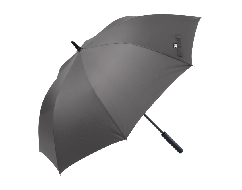 Parasol sztormowy z logo RPET, 120 cm wiatroszczelny