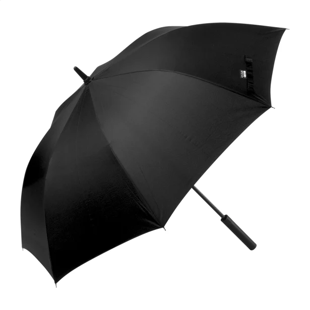 Parasol reklamowy z nadrukiem RPET 120 cm czarny