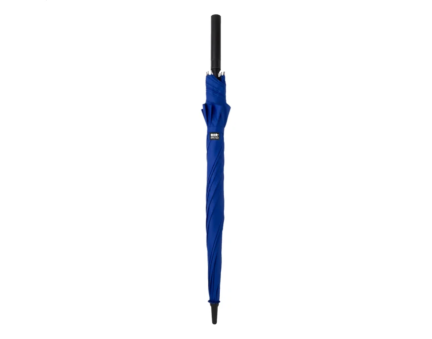 Parasol z nadrukiem RPET automatyczny 120 cm niebieski