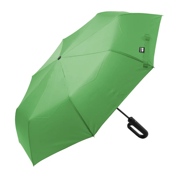 Parasol automatyczny rPET zielony wiatroszczelny