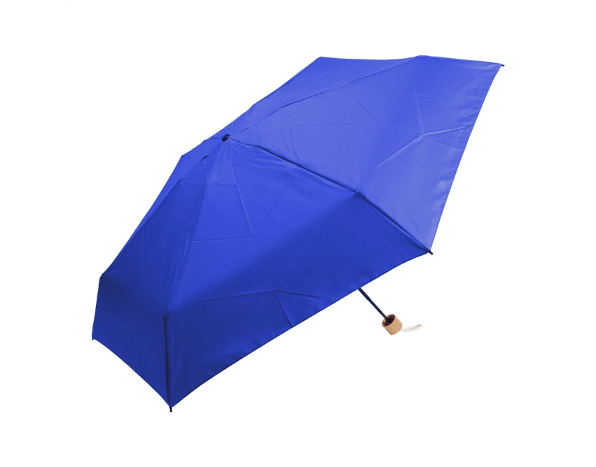 Parasol reklamowy mini RPET bambusowy z nadrukiem