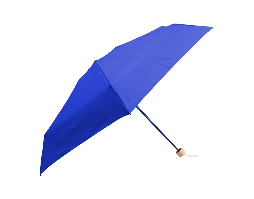 Parasol reklamowy mini RPET bambusowy z nadrukiem