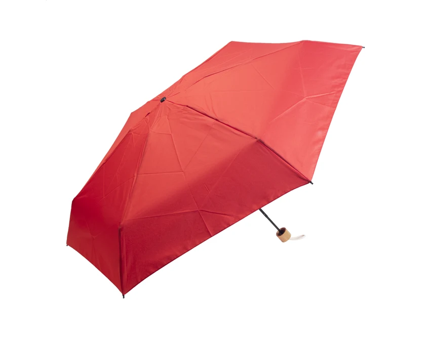 Parasol reklamowy z nadrukiem RPET z bambusową rączką