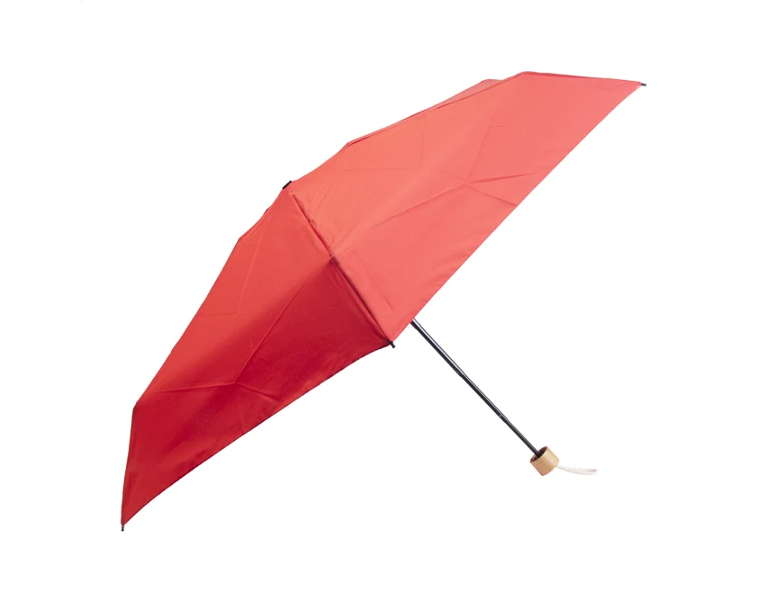 Parasol reklamowy z nadrukiem RPET z bambusową rączką