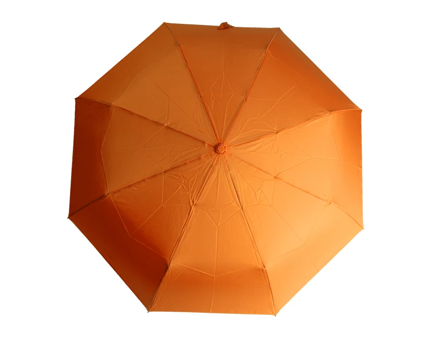 Parasol reklamowy z logo firmy RPET, bambusowa rączka