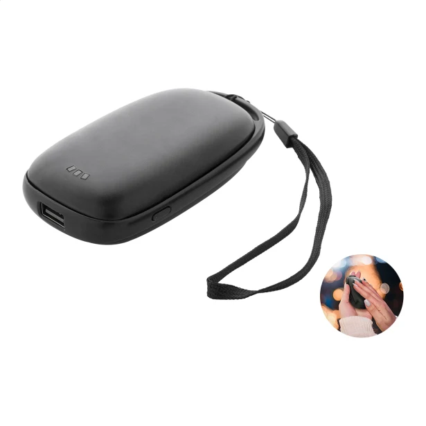 PowerPalm powerbank metalowy 4000 mAh z recyklingu