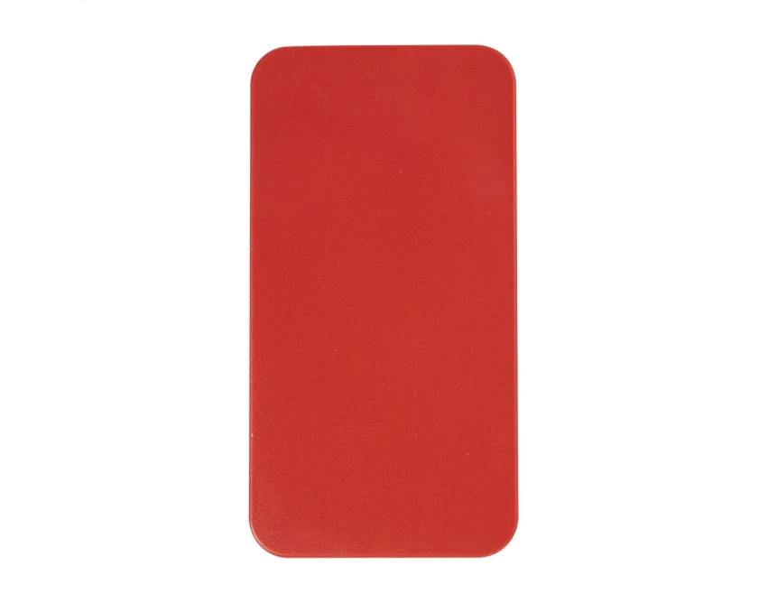RABS powerbank z panelem słonecznym 4000 mAh czerwony