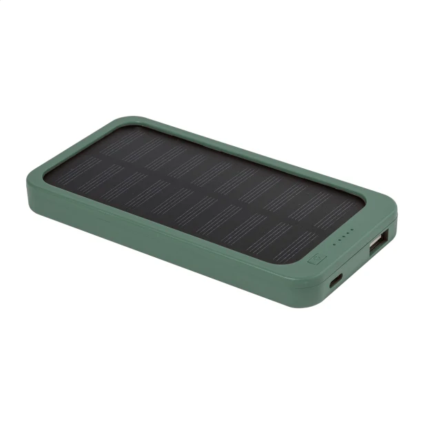 Powerbank solarny RABS 4000 mAh z ABS z recyklingu