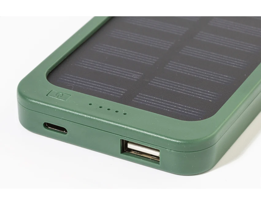 Powerbank solarny RABS 4000 mAh z ABS z recyklingu