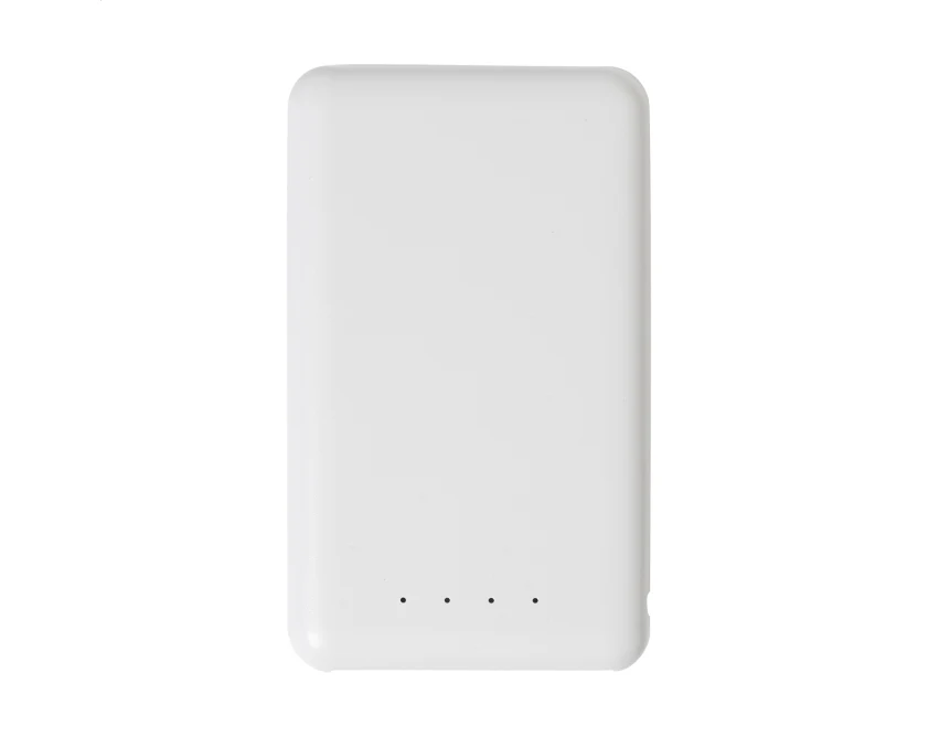 Powerbank z nadrukiem 4000 mAh rABS, USB-C
