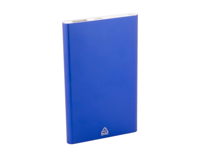 Eko powerbank 4000 mAh aluminiowy USB-C niebieski