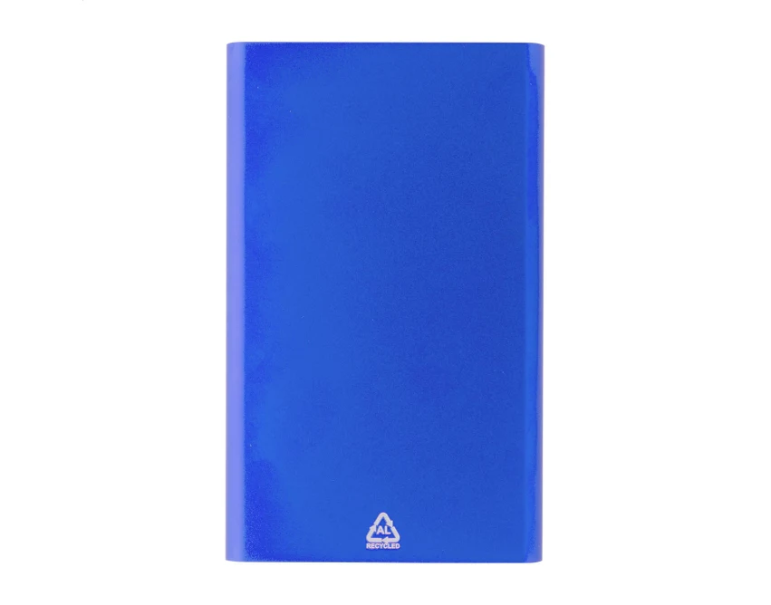 Eko powerbank 4000 mAh aluminiowy USB-C niebieski