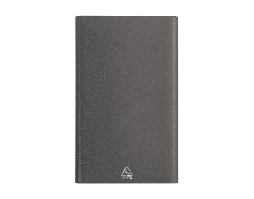 Power bank aluminiowy 4000 mAh z grawerem logo