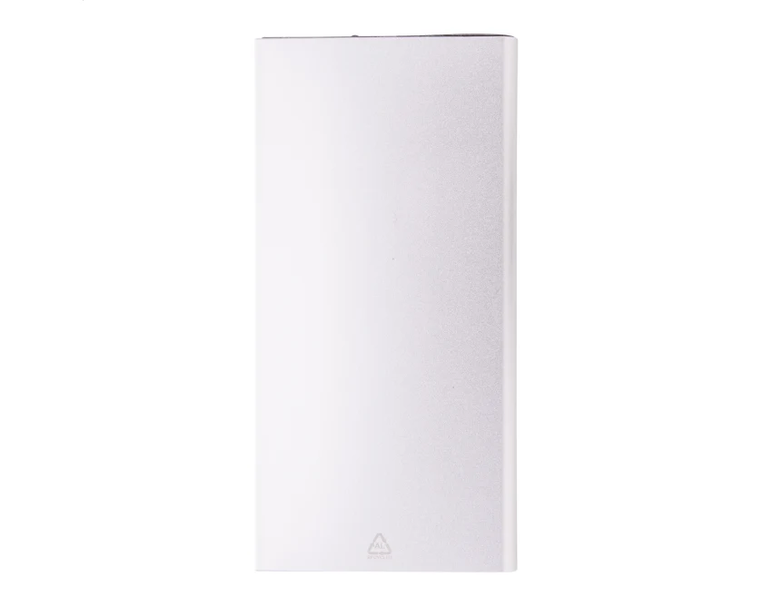 Powerbank z panelem solarnym 4000 mAh srebrny