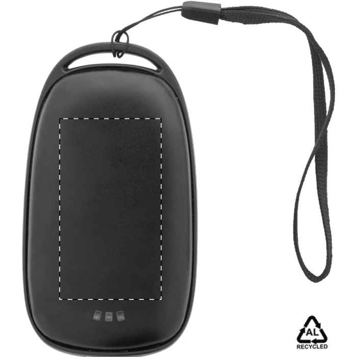Schemat znakowania dla Grawerowanie laserowe - E3 na gadżecie: PowerPalm powerbank metalowy 4000 mAh z recyklingu