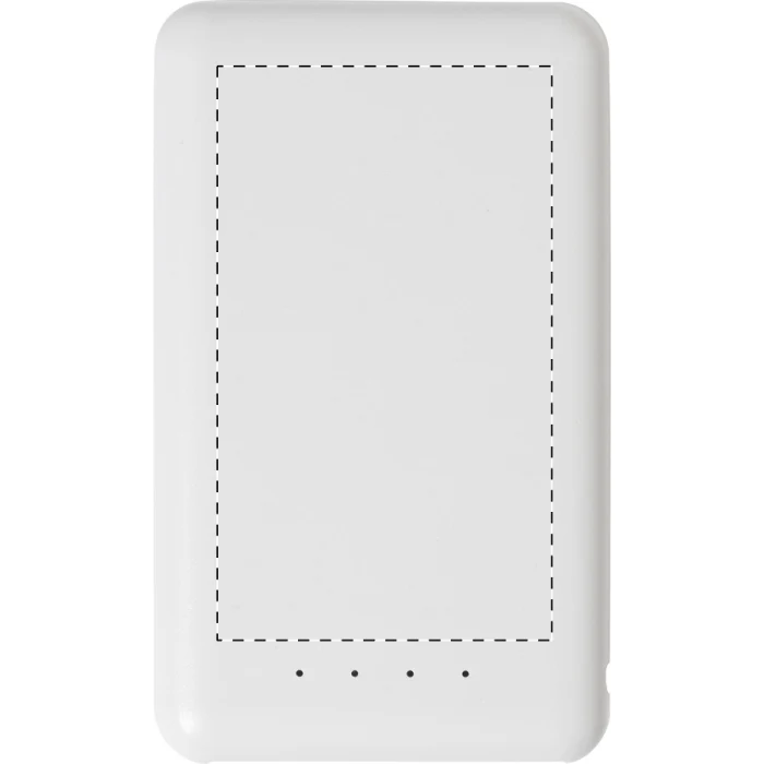 Schemat znakowania dla Tampondruk - P3 na gadżecie: Powerbank z nadrukiem 4000 mAh rABS, USB-C