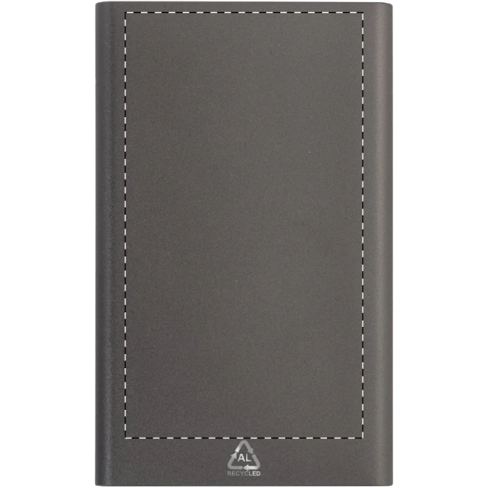 Schemat znakowania dla Nadruk UV (personalizacja) - NUVD na gadżecie: Power bank aluminiowy 4000 mAh z grawerem logo