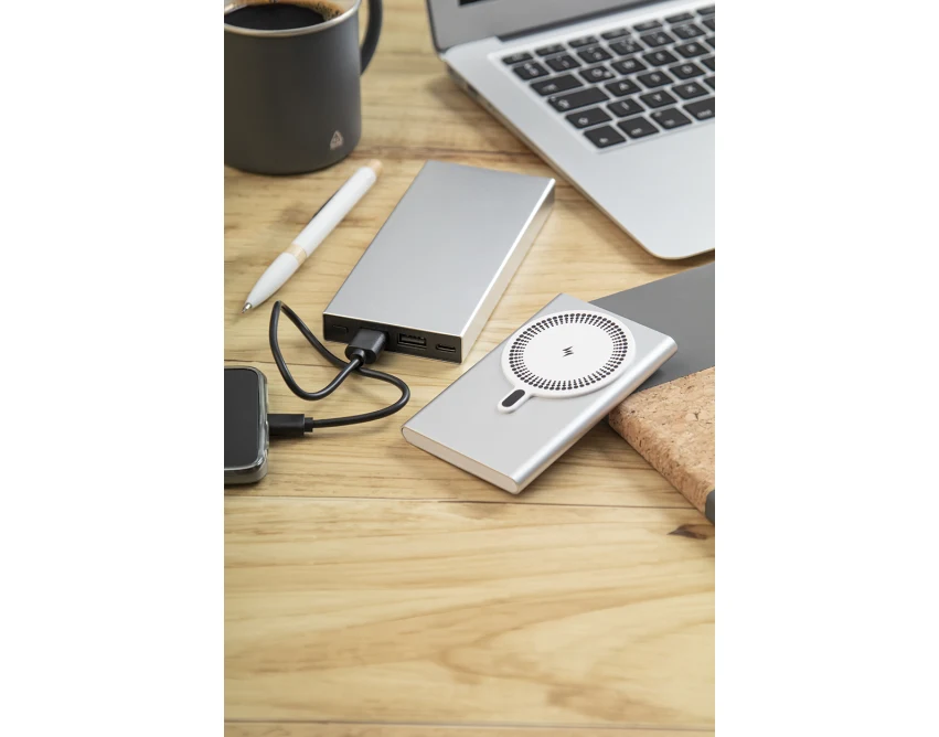 Powerbank 10000 mAh aluminiowy z grawerem logo