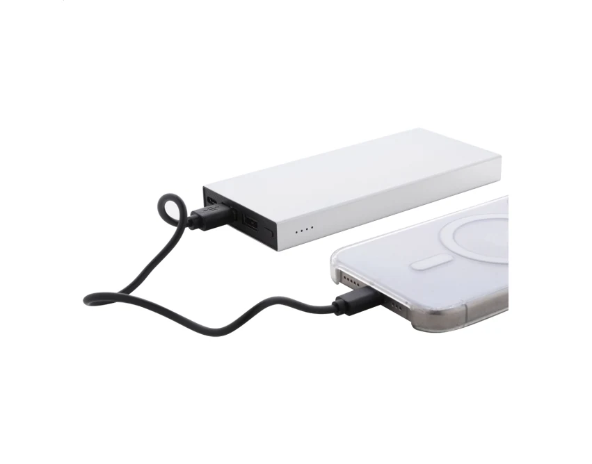 Powerbank 10000 mAh aluminiowy z grawerem logo