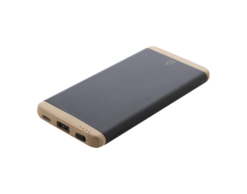 Powerbank ekologiczny 5000 mAh USB-C z bambusa