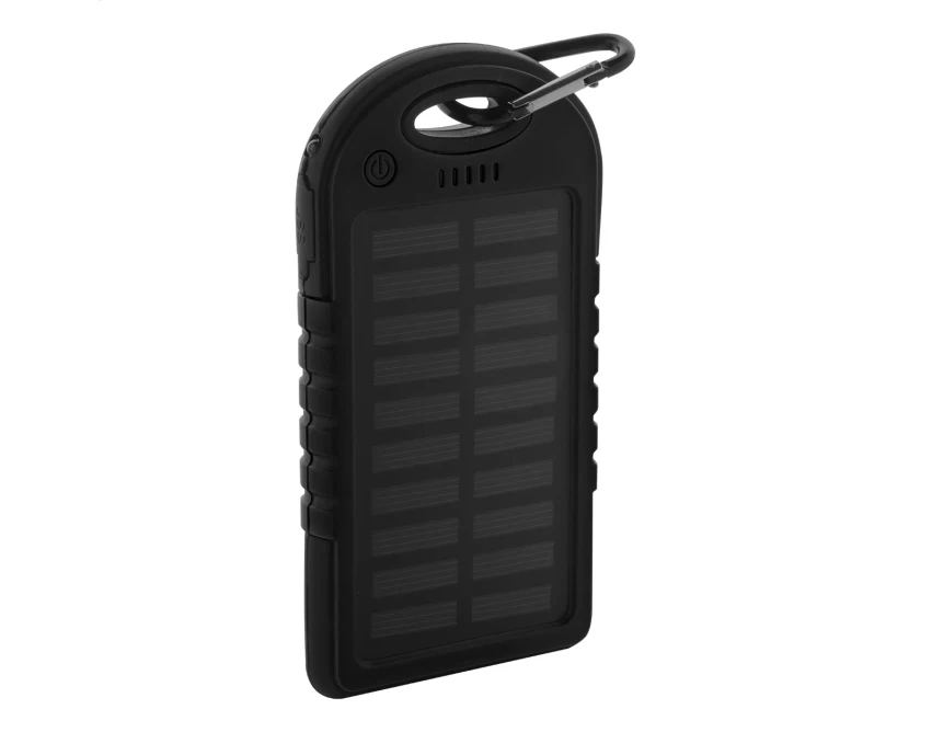 Powerbank na energię słoneczną z silikonową powłoką