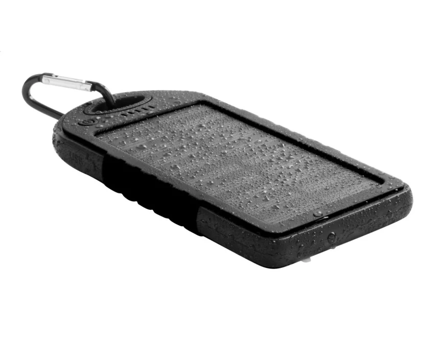 Powerbank na energię słoneczną z silikonową powłoką