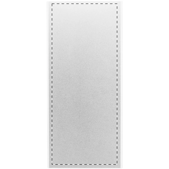 Schemat znakowania dla Nadruk UV (personalizacja) - NUVD na gadżecie: Powerbank 10000 mAh aluminiowy z grawerem logo