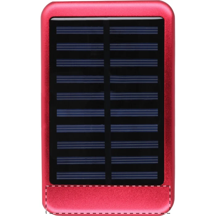 Schemat znakowania dla Grawerowanie laserowe (personalizacja) - NE3 na gadżecie: SunFour powerbank solarny czerwony 4000 mAh