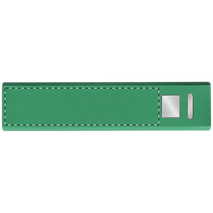 Schemat znakowania dla Grawerowanie laserowe (personalizacja) - NE3 na gadżecie: Powerbank metalowy 2200 mAh zielony z grawerem
