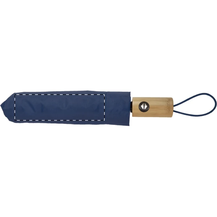 Schemat znakowania dla Transfer cyfrowy - DTD na gadżecie: Parasol reklamowy RPET z bambusową rączką, automat