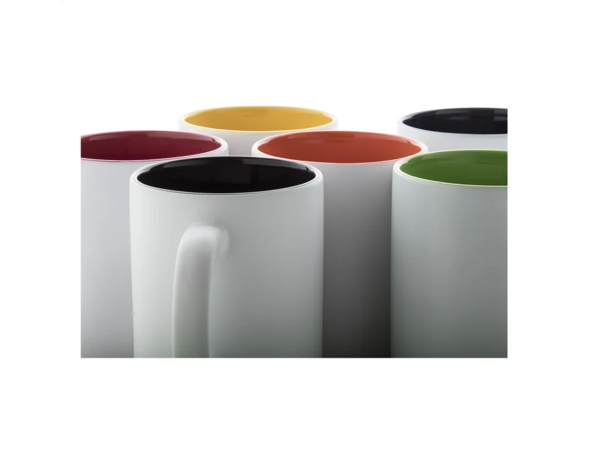 Kubek ceramiczny reklamowy 350 ml limonkowy