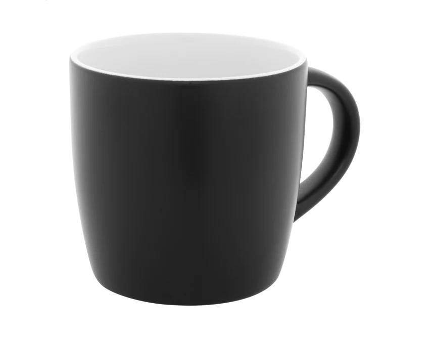 Kubek ceramiczny 300 ml z grawerem matowy czarny