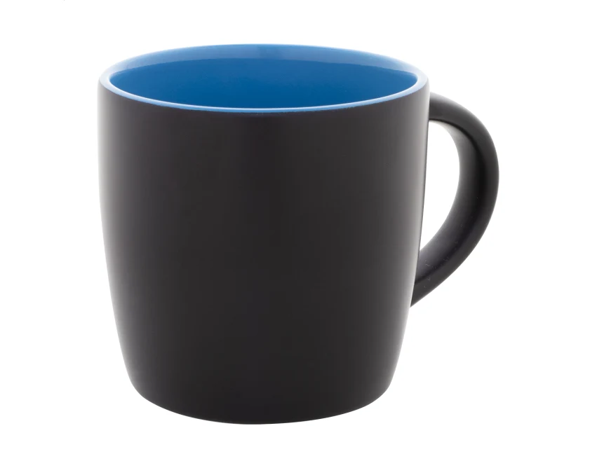 Kubek ceramiczny 300 ml z grawerem logo czarny