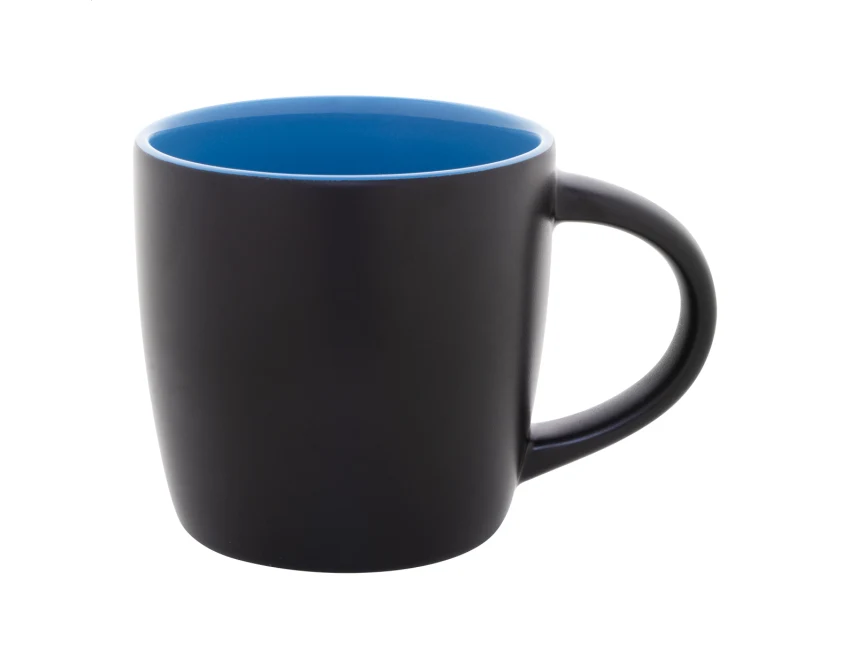 Kubek ceramiczny 300 ml z grawerem logo czarny