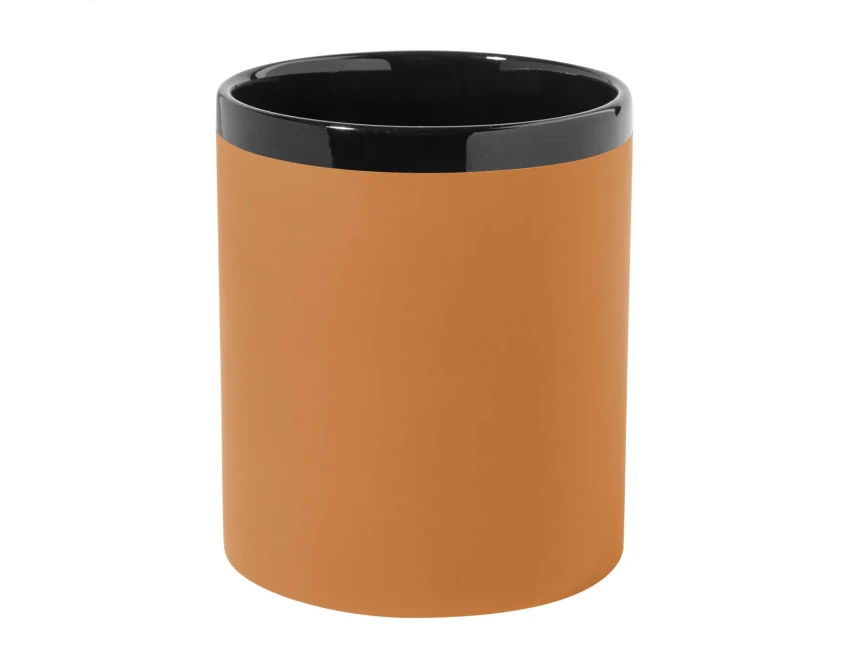 Kubek ceramiczny z grawerem 300 ml pomarańczowy